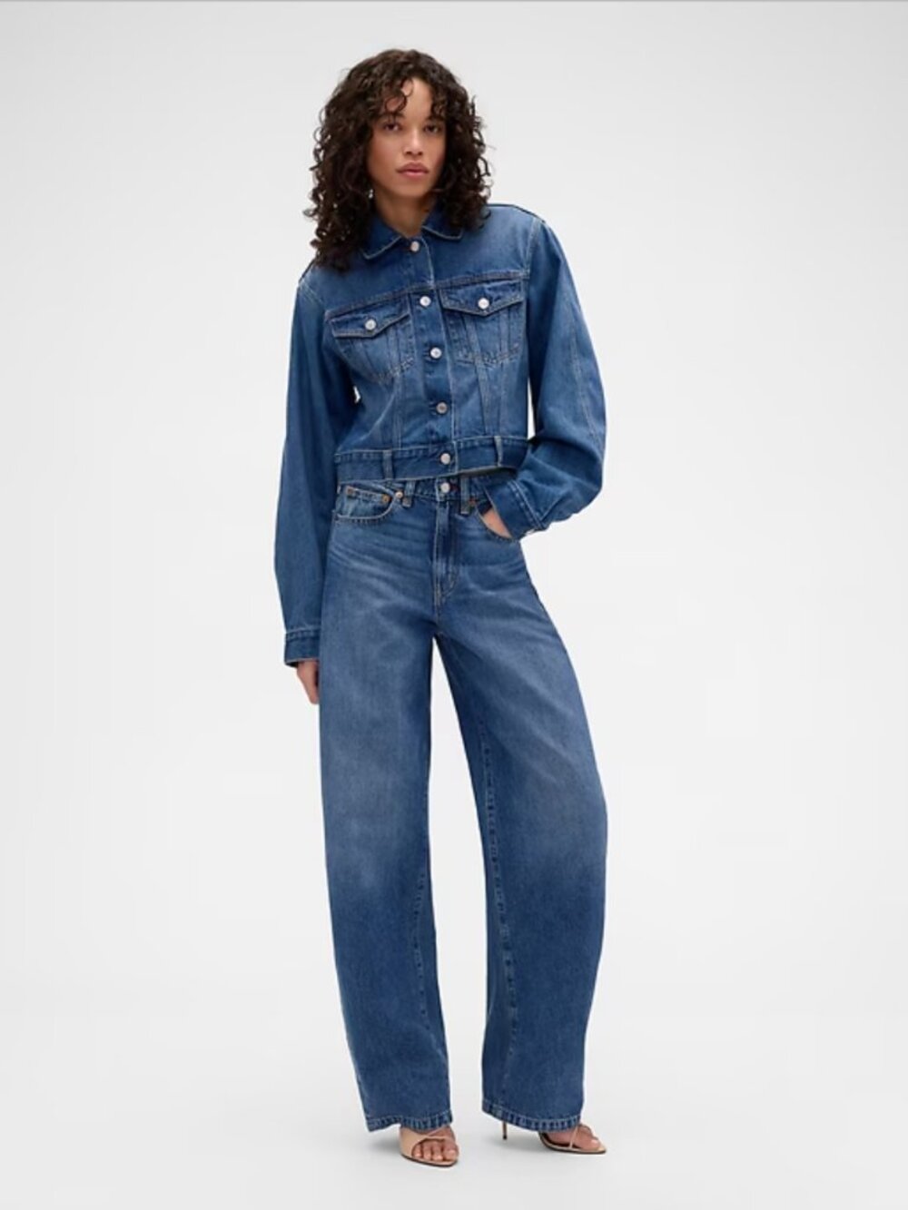 NWT Gap × Victoria Beckham High Rise Arc Jeans Size 28
